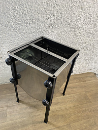 Стол для распечатывания сотовых рамок из нержавеющей стали. Длина = 500 мм - купить по выгодной цене в интернет-магазин Феролайф